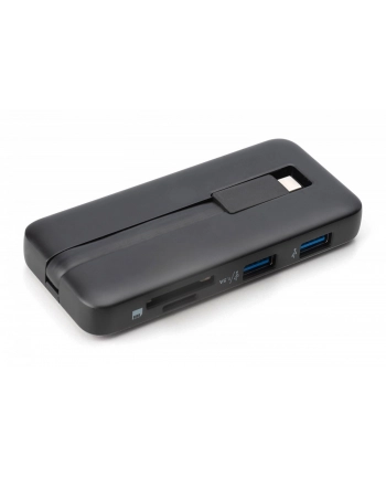 digitus Stacja dokująca podróżna USB Typ C 7-portów HDMI 4K/60Hz PD 3.0