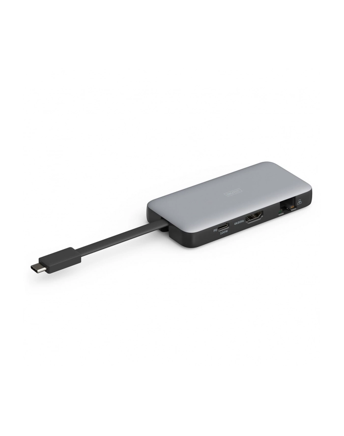 digitus Stacja dokująca podróżna USB Typ C 7-portów HDMI 4K/60Hz PD 3.0 główny