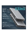 digitus Stacja dokująca USB Typ C 11-portów 2x HDMI 1x DisplayPort 4K/60Hz DC-Jack 150W - nr 12