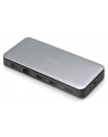 digitus Stacja dokująca USB Typ C 11-portów 2x HDMI 1x DisplayPort 4K/60Hz DC-Jack 150W - nr 21