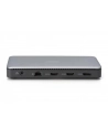 digitus Stacja dokująca USB Typ C 11-portów 2x HDMI 1x DisplayPort 4K/60Hz DC-Jack 150W - nr 23