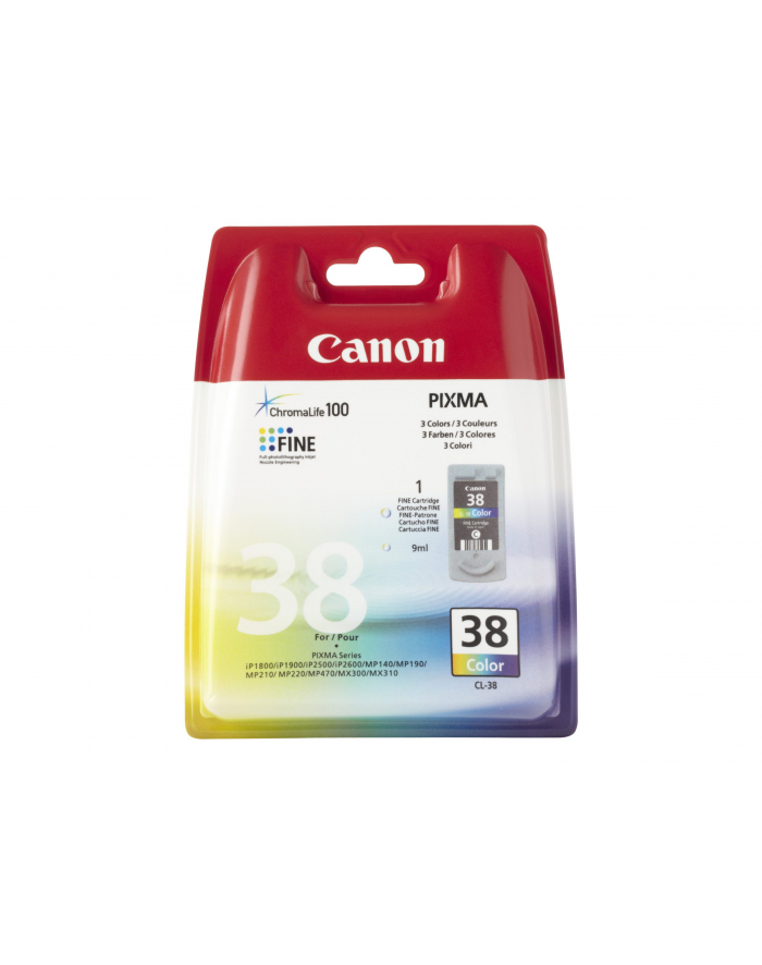 Tusz Canon CL-38 Color główny