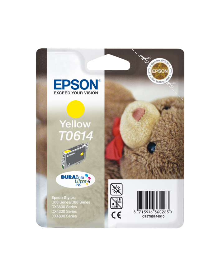 Tusz Epson Stylus T0614 (D68) Yellow główny