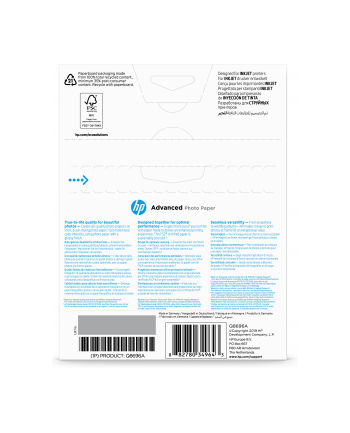 Papier HP 13x18 Glossy(25) Q8696A nr 1