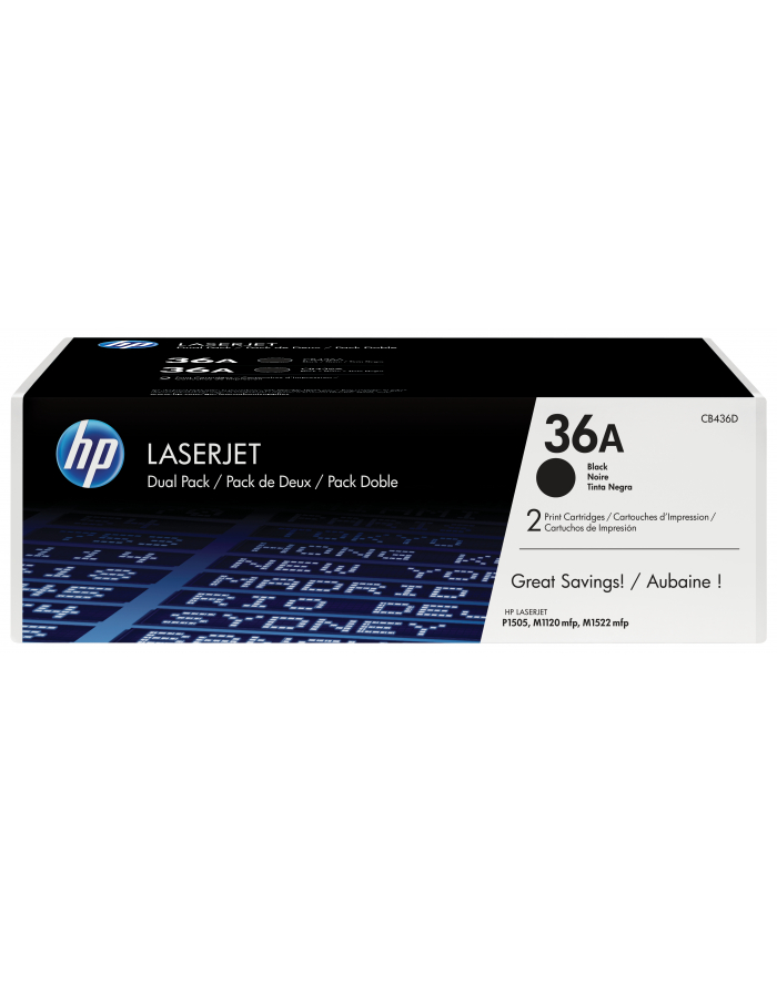 Toner HP P1505 Dual Pack główny