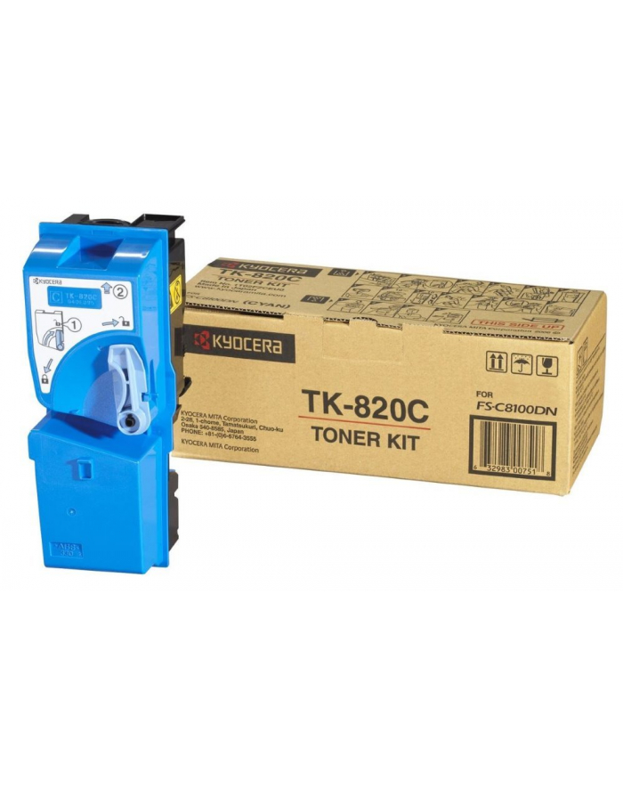 Toner Kyocera TK-820C Cyan główny