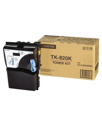 Toner Kyocera TK-820K Black