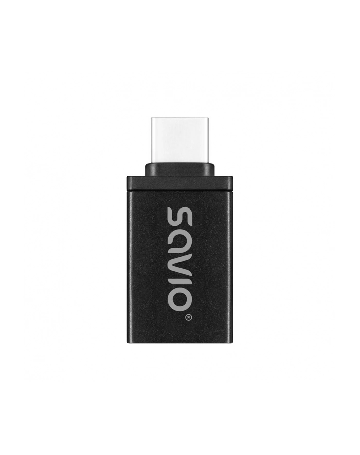 savio Adapter USB-A 3.1 (F)-USB-C 3.1 (M) AK-80 główny