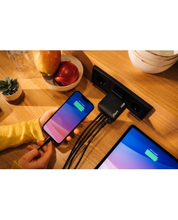 Verbatim Mini GaN Charger 165W 3xUSB-C 1xUSB-A US/EU/UK A.32216 nr 1