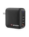 Verbatim Mini GaN Charger 165W 3xUSB-C 1xUSB-A US/EU/UK A.32216 - nr 6