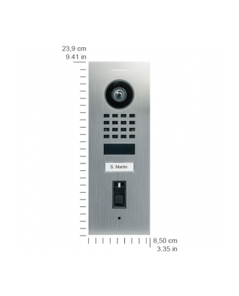 Doorbird System Dostępowy 423872172 Podtynkowy Ip65 D1101FVFINGERPRINTP50UP