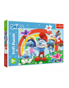 Puzzle 24el Maxi Smerfny dzień. Smerfy 14374 Trefl - nr 1