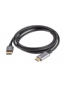 lanberg Kabel Displayport(M)-HDMI(M)1.8M 4K czarno-srebrny - nr 3