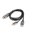 lanberg Kabel HDMI(M)-Displayport(M) 1M 4K czarny - nr 2