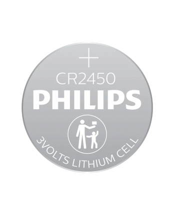 Philips Lithium 3.0V Knopfzelle CR2450