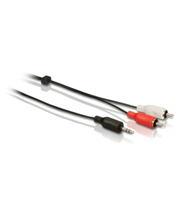 Philips 1,5 m Stereo Y Cable (3,5 mm M - 2 RCA M)