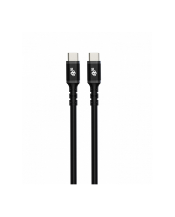 tb Kabel USB C - USB C 3m silikonowy czarny 2.0