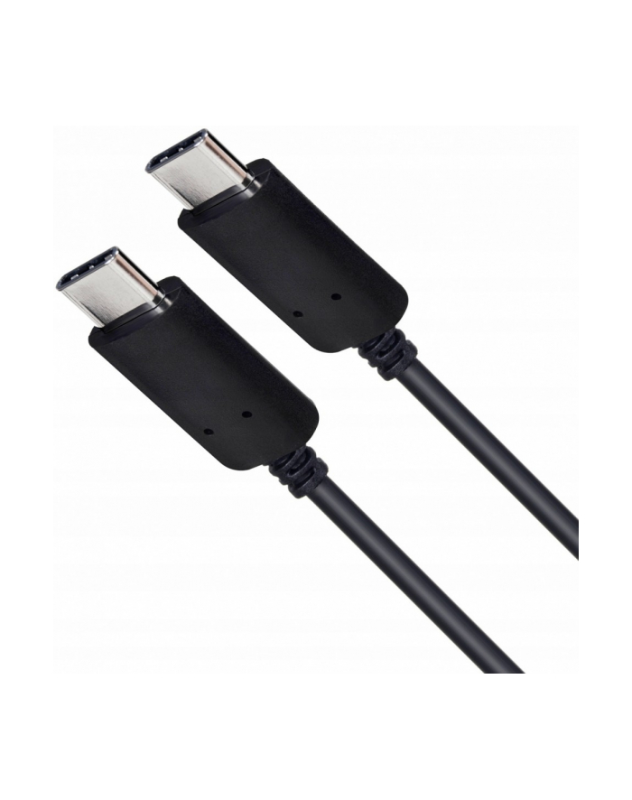 tb Kabel USB C - USB C 3m silikonowy czarny 2.0 główny