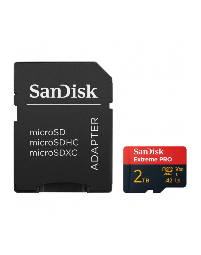 SanDisk microSDXC 2TB Extreme Pro A2 C10 V30 UHS-I U3 główny