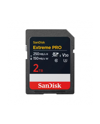 SanDisk Extreme Pro SDXC     2TB UHS-I C10 U3 V30