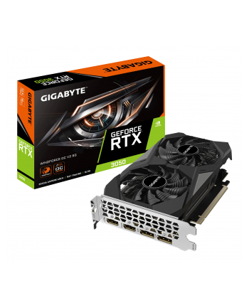 gigabyte Karta graficzna GeForce RTX 3050 WINDFORCE OC V2 6GB GDDR6 96bit 2DP/2HDMI