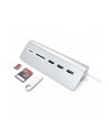 Satechi Aluminum USB 3.0 Hub 'amp; Card Reader silver - nr 10