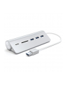 Satechi Aluminum USB 3.0 Hub 'amp; Card Reader silver - nr 1