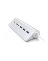 Satechi Aluminum USB 3.0 Hub 'amp; Card Reader silver - nr 7