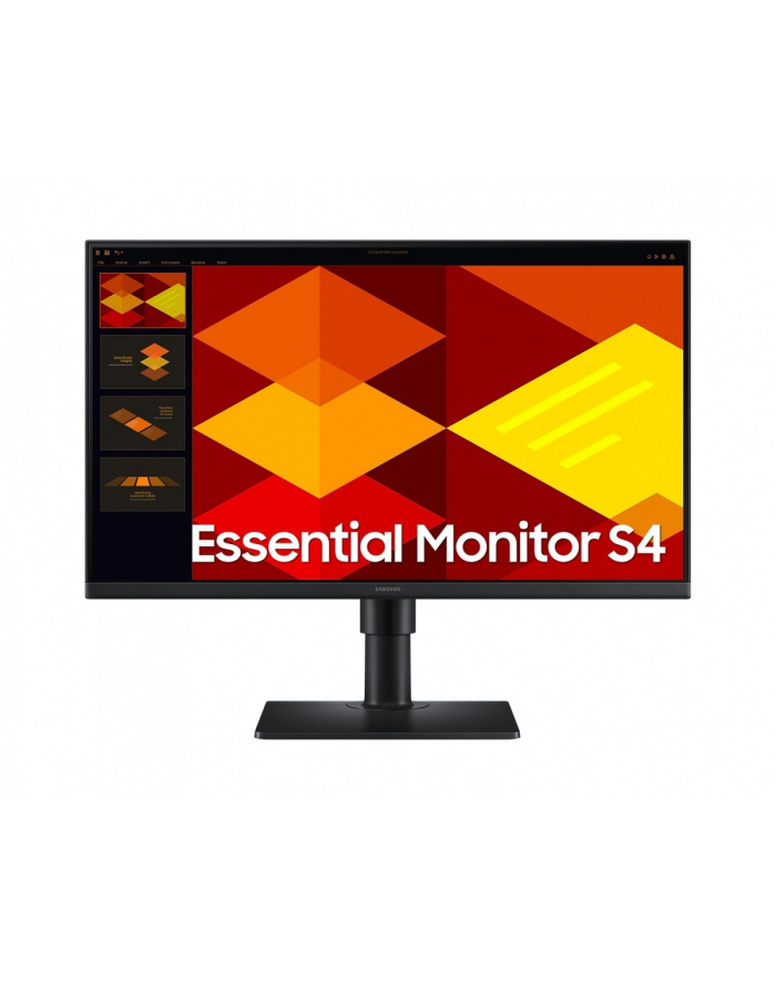 samsung Monitor 27 cali S40GD IPS 1920x1080 FHD 16:9 2xHDMI 1xDP 2xUSB-A 2.0 1xUSB-B 5ms 100Hz HAS+PIV płaski 3YOn-Site (LS27D400GAUXEN) główny