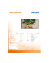 philips Monitor wielkoformatowy 50BDL4650D 50 '' Public Display - nr 2