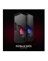 axagon EEM2-GAM Obudowa zewnętrzna aluminiowa USB-C 3.2 Gen 2 M.2 NVMe/SATA SSD Gaming - nr 54