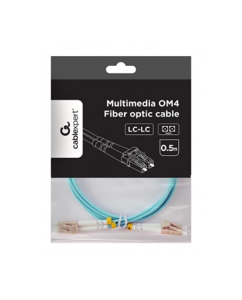 gembird Kabel światłowodowy wielomodowy duplex OM4 50/125,LC/LC,30m nr 2