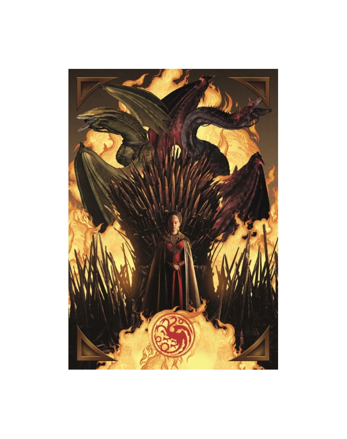 Clementoni Puzzle 1000el Compact House of The Dragon 39904 główny