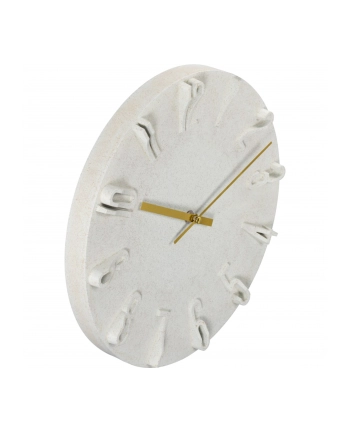 Hama Wanduhr Korfu beige    30cm 3D Ziffern                185880 nr 2