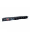 Equip Listwa zasilająca Steckdosenleiste 19'' (1HE) 6 gniazd (333317) - nr 1