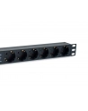 Equip Listwa zasilająca Steckdosenleiste 19'' (1HE) 6 gniazd (333317) - nr 2