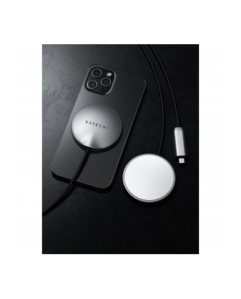 Satechi Magnetic Wireless Charging Cable space gray nr 1