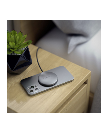 Satechi Magnetic Wireless Charging Cable space gray nr 2