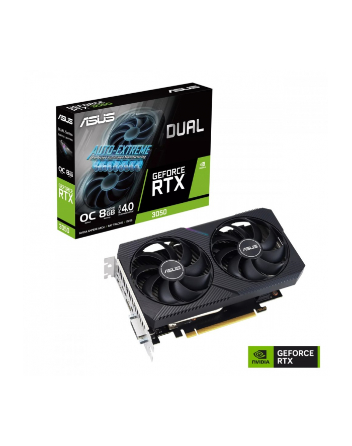 asus Karta graficzna GeForce RTX 3050 DUAL OC V2 8GB GDDR6 128Bit DVI-D/HDMI/DP główny