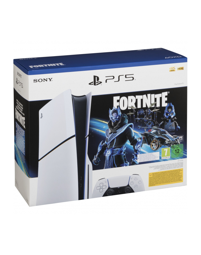 Sony Playstation 5 Slim Laufwerk Fortnite Cobalt Start Bundle główny