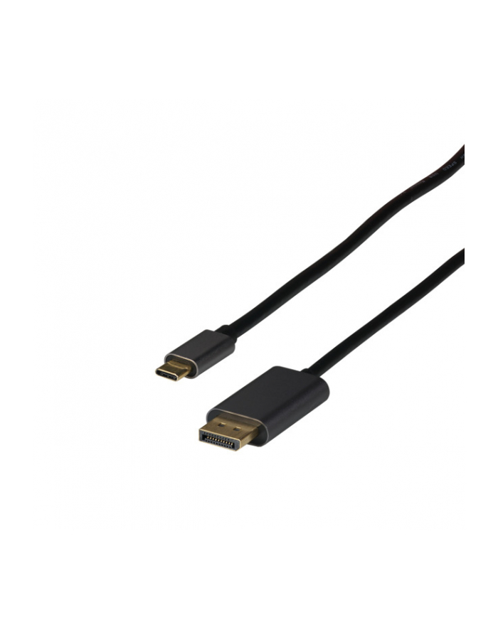 EFB-ELEKTRONIK  EBUSBC-DP12K.2 ADAPTER KABLA WIDEO 2 M USB TYP-C DISPLAYPORT CZARNY  () główny