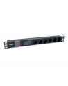 Equip Listwa zasilająca Steckdosenleiste 19'' (1HE) 6 gniazd (333317) - nr 1