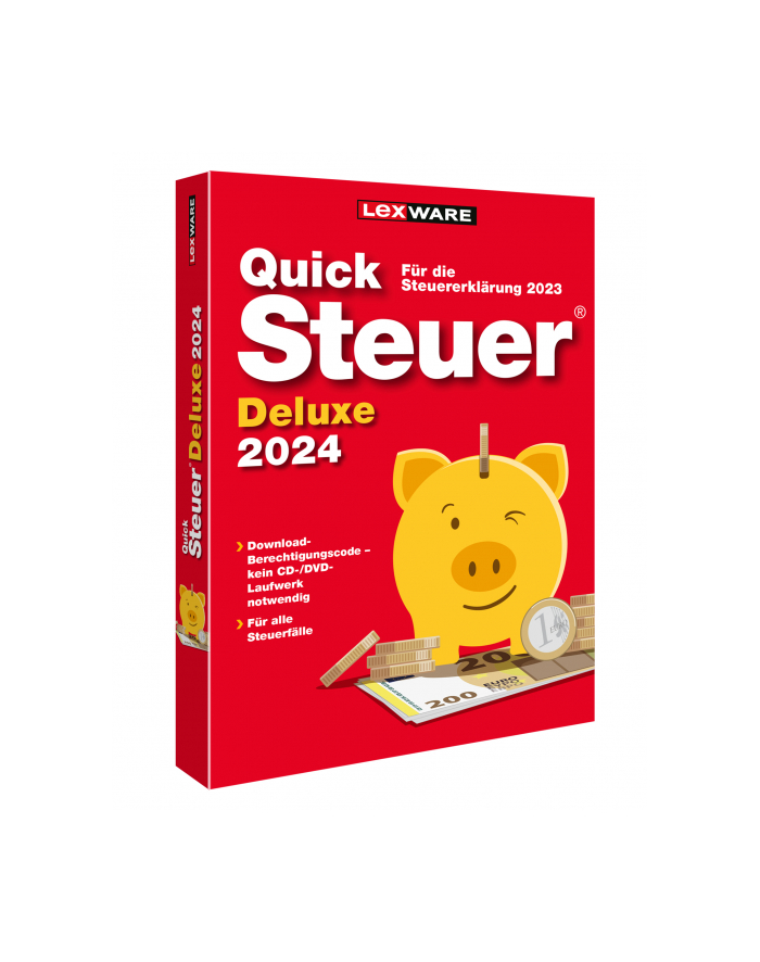 Lexware Program QuickSteuer Deluxe 2024 (68150072) główny