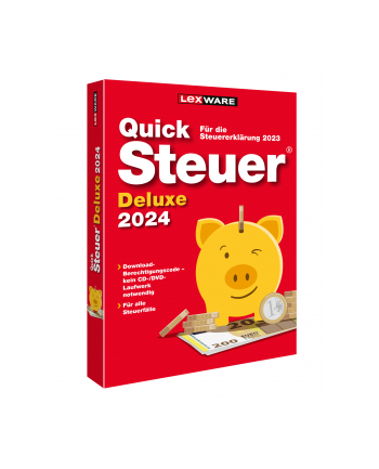 Lexware Program QuickSteuer Deluxe 2024 (68150072)