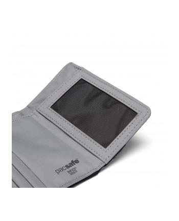 Pacsafe RFIDsafe Trifold Wallet czarny