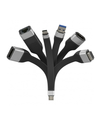 Techly Adapter AV Typ C auf VGA Buchse Flex Adapter nr 2