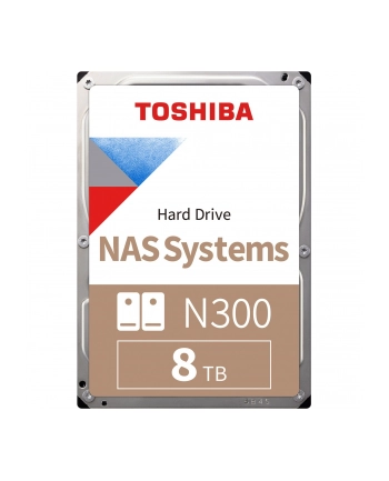 Dysk Toshiba N300 MN10ADA800S 8TB 3,5'' 7200 512MB SATA III NAS BULK