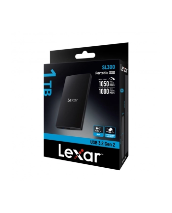 lexar Dysk SSD SL300 1TB USB 3.2 Gen2 1050/1000MB/s nr 1