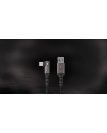 Kabel Genesis USB-C (M) -> USB-A (M) 3.1 Gen 1 3M 5GB/S PD 15W VR Czarny