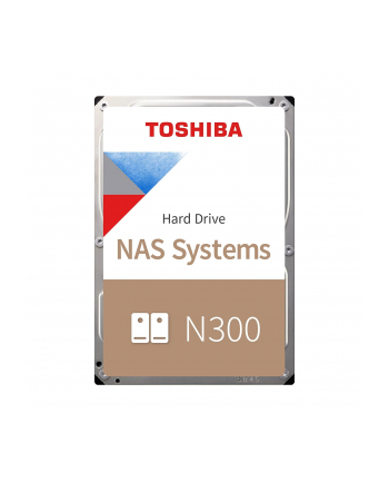 Dysk Toshiba N300 HDWG51CEZSTA 12TB 3,5'' 7200 512MB SATA III NAS RETAIL